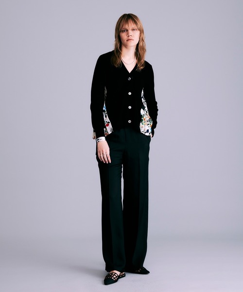 パンツ noise セール】シルクタッチワイドパンツ【MADE IN JAPAN】（その他