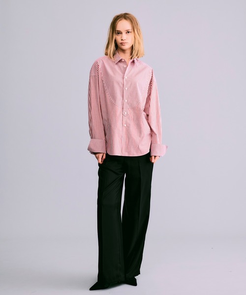 セール】シルクタッチワイドパンツ【MADE IN JAPAN】（その他