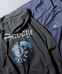 Pigment Sweat Hoodie/ピグメント ヴィンテージライク オーバーサイズ 裏毛 フルジップパーカー フーディー パーカー スウェット レディース メンズ