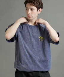 Starting Over | 【Starting Over/スターティングオーバー】ONE POINT LOGO EMBROIDERY DRAW CODE T-SHIRT / ワンポイント ロゴ刺繍 ドローコード デザイン 半袖 Tシャツ(Tシャツ/カットソー)
