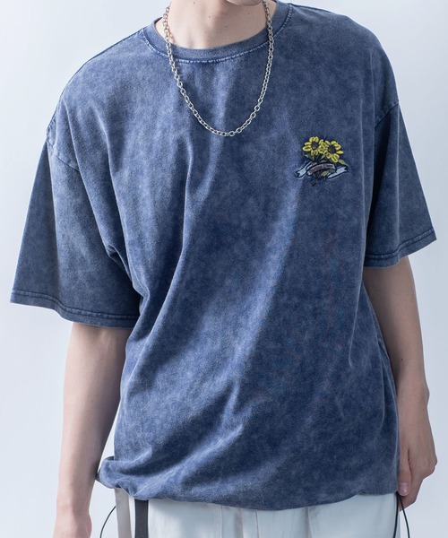 Starting Over（スターティングオーバー）の「【Starting Over/スターティングオーバー】ONE POINT LOGO EMBROIDERY DRAW CODE T-SHIRT / ワンポイント ロゴ刺繍 ドローコード デザイン 半袖 Tシャツ（Tシャツ/カットソー・メンズ・ホワイト系その他3/ホワイト系その他/ホワイト系その他2/ブラック系その他/チャコールグレー/ホワイト/ブラック系その他2/グレー系その他/ブラック/ブラック系その他6/ホワイト系その他7/ホワイト系その他6/ホワイト系その他5/ブラック系その他4/ブラック系その他7/ネイビー/ブラック系その他5/ブラック系その他3/ホワイト系その他4/ピンク/ピンク系その他・M/L）」の19枚目の写真