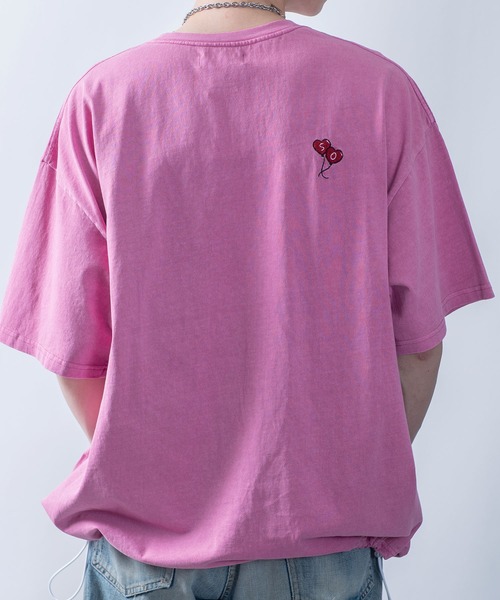 Starting Over（スターティングオーバー）の「【Starting Over/スターティングオーバー】ONE POINT LOGO EMBROIDERY DRAW CODE T-SHIRT / ワンポイント ロゴ刺繍 ドローコード デザイン 半袖 Tシャツ（Tシャツ/カットソー・メンズ・ホワイト系その他3/ホワイト系その他/ホワイト系その他2/ブラック系その他/チャコールグレー/ホワイト/ブラック系その他2/グレー系その他/ブラック/ブラック系その他6/ホワイト系その他7/ホワイト系その他6/ホワイト系その他5/ブラック系その他4/ブラック系その他7/ネイビー/ブラック系その他5/ブラック系その他3/ホワイト系その他4/ピンク/ピンク系その他・M/L）」の20枚目の写真