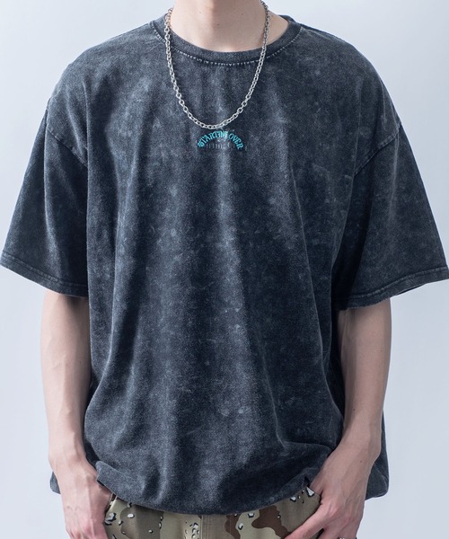 Starting Over（スターティングオーバー）の「【Starting Over/スターティングオーバー】ONE POINT LOGO EMBROIDERY DRAW CODE T-SHIRT / ワンポイント ロゴ刺繍 ドローコード デザイン 半袖 Tシャツ（Tシャツ/カットソー・メンズ・ホワイト系その他3/ホワイト系その他/ホワイト系その他2/ブラック系その他/チャコールグレー/ホワイト/ブラック系その他2/グレー系その他/ブラック/ブラック系その他6/ホワイト系その他7/ホワイト系その他6/ホワイト系その他5/ブラック系その他4/ブラック系その他7/ネイビー/ブラック系その他5/ブラック系その他3/ホワイト系その他4/ピンク/ピンク系その他・M/L）」の13枚目の写真