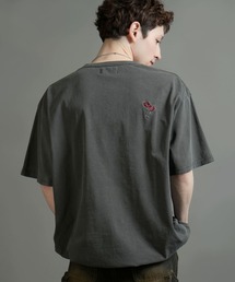 Starting Over(�X�^�[�e�B���O�I�[�o�[)�́yStarting Over/�X�^�[�e�B���O�I�[�o�[�zONE POINT LOGO EMBROIDERY DRAW CODE T-SHIRT / �����|�C���g ���S�h�J �h���[�R�[�h �f�U�C�� ���� T�V���c(T�V���c/�J�b�g�\�[)
