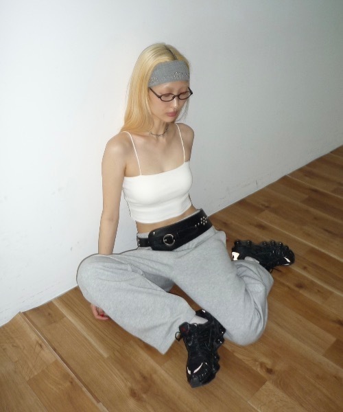 DTYYPE（ドタイプ）の「スタッズ付きヘアバンド（ヘアバンド・レディース・グレー/ブラック・FREE）」の13枚目の写真