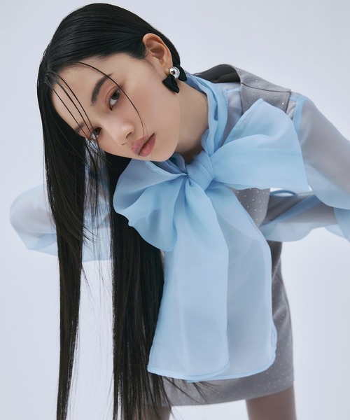 ビジュートリムミニワンピース（ワンピース）｜EIMY ISTOIRE（エイミー