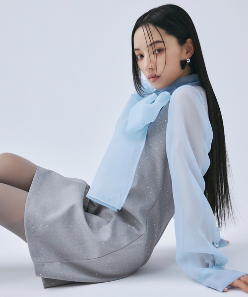 ビジュートリムミニワンピース（ワンピース）｜EIMY ISTOIRE（エイミー