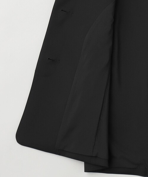 WEB限定 Wardrobe DAILY MINIMAL】ダブルクロス リボンベルトジレ