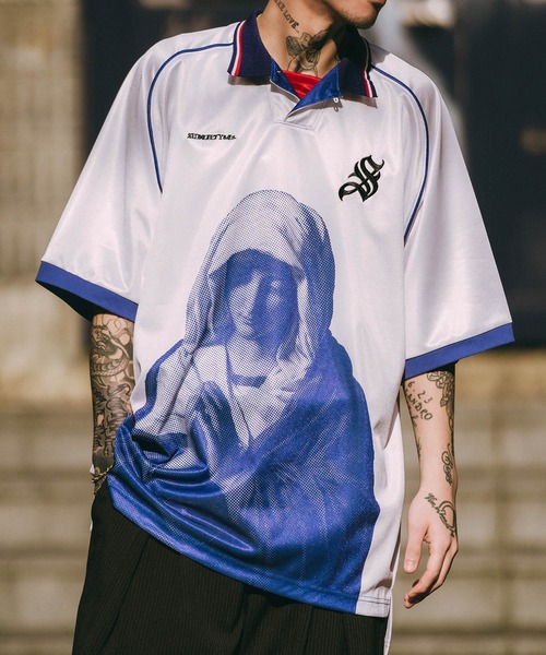 Subciety(サブサエティ)の「SAMURAI jersey top(Tシャツ/カットソー・メンズ・H/ブラック/A・X-LARGE/LARGE/MEDIUM/SMALL)」の3枚目の写真