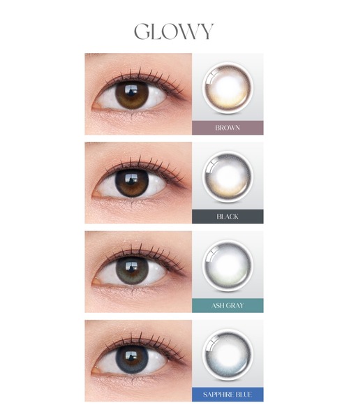 OLENS（オーレンズ）の「OLENS Glowy 1day アッシュグレー（10枚入り）（コンタクトレンズ・カラコン・レディース・グレー・-8.00/-3.50/-4.00/-4.25/-6.50/-7.00/-7.50/±0.00/-0.50/-1.25/-1.75/-2.00/-2.50/-2.25/-1.50/-3.00/-2.75/-6.00/-5.50/-4.75/-4.50/-3.75/-5.00/-1.00/-3.25/-8.50/-10.00/-9.00/-9.50）」の7枚目の写真