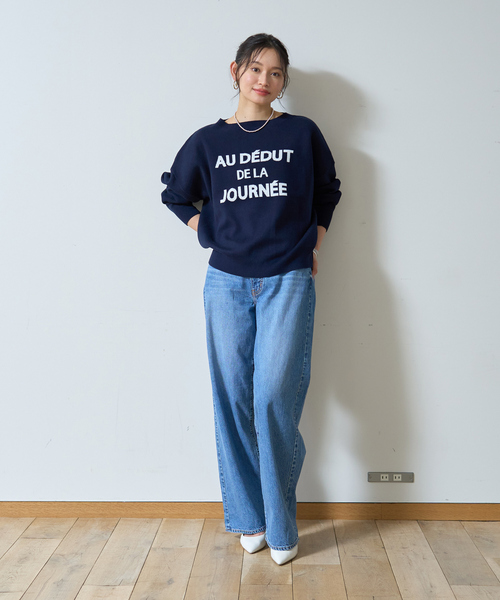 NEEDBY heritage(ニードバイヘリテージ)の「【NEEDBY heritage/ニードバイヘリテージ】KOH ワイドストレートテーパードデニム(デニムパンツ・レディース・ブルー・23/24/25/22)」の15枚目の写真