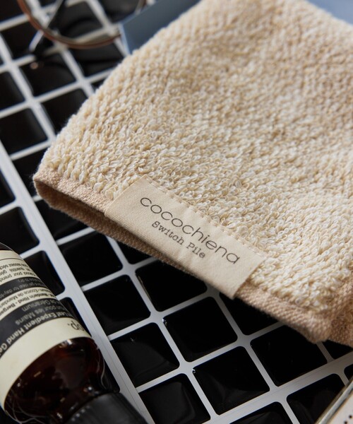 FREAK'S STORE（フリークスストア）の「洗うほどにふくらむ ハンカチタオル（ハンカチ/ハンドタオル・メンズ・ベージュ/グレー/ブルー/ナチュラル・ONE SIZE）」の7枚目の写真