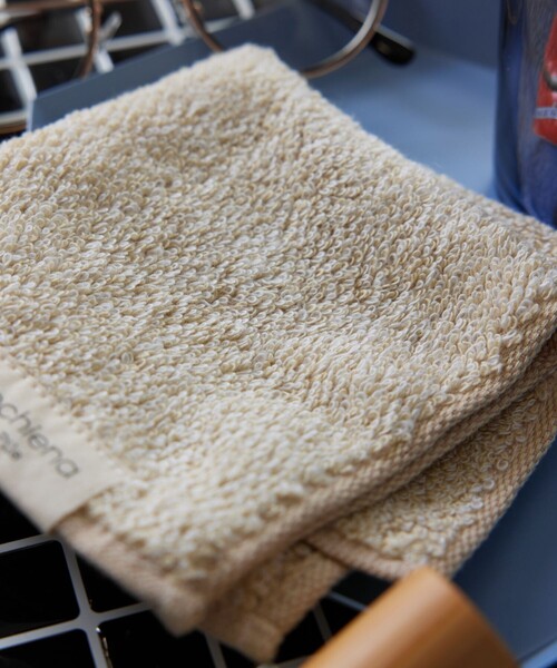 FREAK'S STORE（フリークスストア）の「洗うほどにふくらむ ハンカチタオル（ハンカチ/ハンドタオル・メンズ・ベージュ/グレー/ブルー/ナチュラル・ONE SIZE）」の8枚目の写真