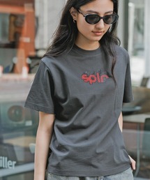 SPLR（エス・ピー・エル・アール）の「SPLR/エスピーエルアール RhineStone logo tee ラインストーンロゴ Tシャツ（Tシャツ/カットソー）」