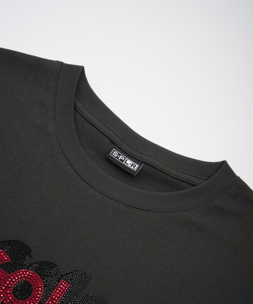 *p(R)ojectR® Rhinestone Logo SS Tee Lサイズ Rhinestone Logo SS Tee | *p(R)ojectR® | VERTICAL GARAGE
