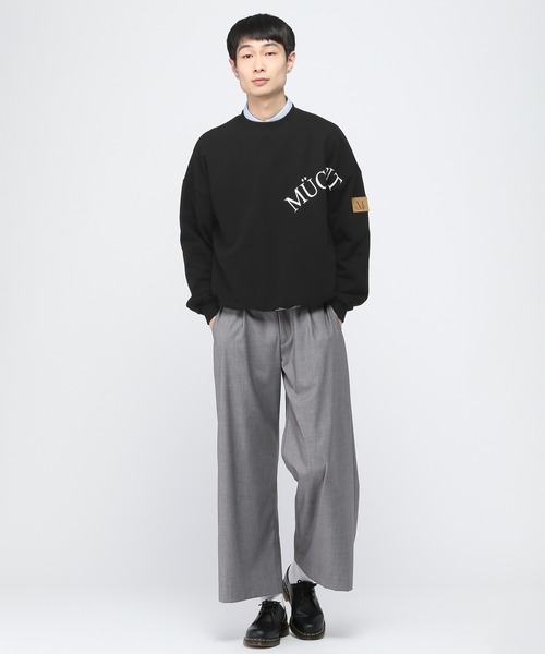 トレーナー スウェット 「UNISEX」Filluminte／サークルBLUR プルオーバー（ウラケ） レディース メンズ UNISEX】Filluminte／サークルBLUR プルオーバー（ウラケ