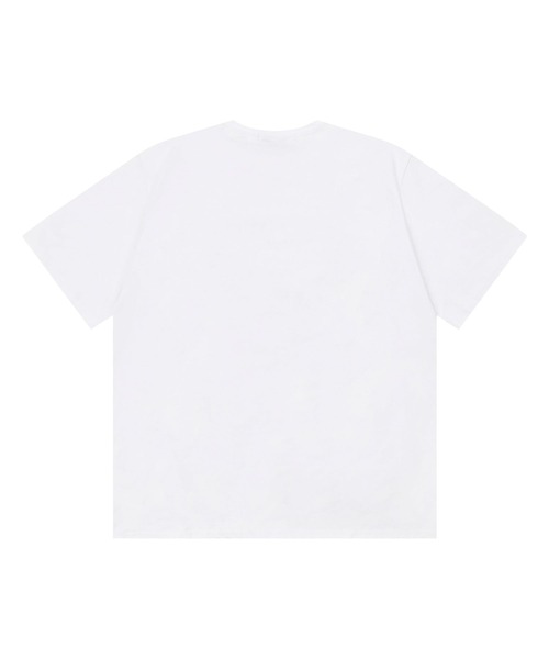 MUCENT(ムセント)の「【UNISEX】MUCENT/ハートレタリングT(Tシャツ/カットソー・レディース・ブラック/ホワイト・MEDIUM/LARGE)」の5枚目の写真