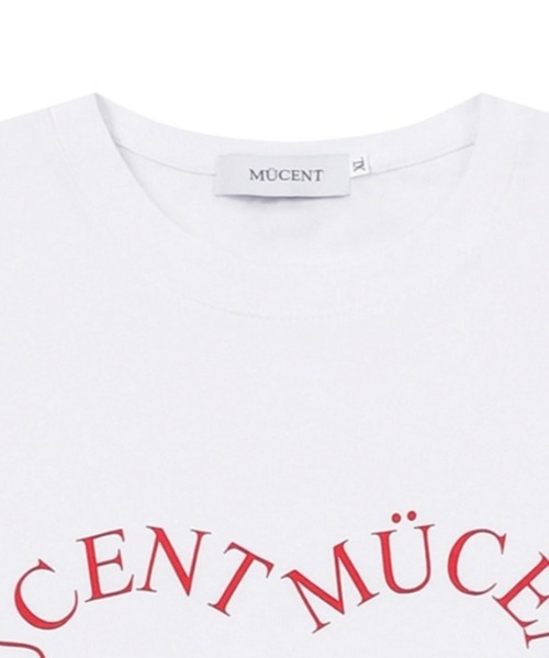MUCENT(ムセント)の「【UNISEX】MUCENT/ハートレタリングT(Tシャツ/カットソー・レディース・ブラック/ホワイト・MEDIUM/LARGE)」の6枚目の写真
