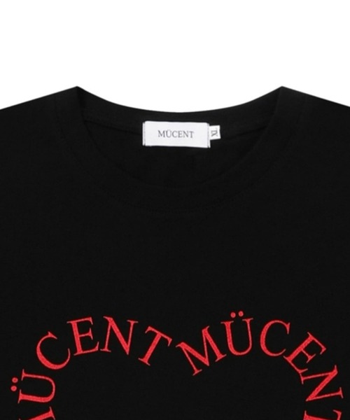 MUCENT(ムセント)の「【UNISEX】MUCENT/ハートレタリングT(Tシャツ/カットソー・レディース・ブラック/ホワイト・MEDIUM/LARGE)」の11枚目の写真