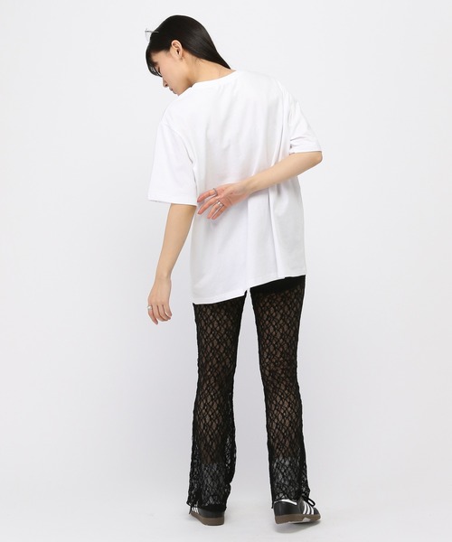 MUCENT(ムセント)の「【UNISEX】MUCENT/ハートレタリングT(Tシャツ/カットソー・レディース・ブラック/ホワイト・MEDIUM/LARGE)」の16枚目の写真