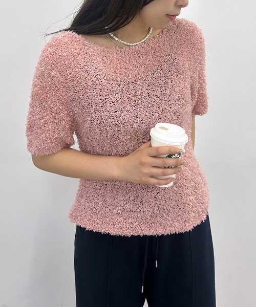 セール】【MAGASIN DE MODE Chou Chou】 サマーニットトップス