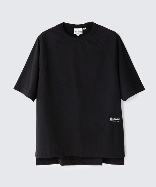 WILD THINGS（ワイルドシングス）の「W'SファストドライフレックスTシャツ│WS FASTDRY FLEX TEE（Tシャツ/カットソー・レディース・ブラック/オリーブ系/ホワイト/ベージュ/イエロー・S/M）」の3枚目の写真