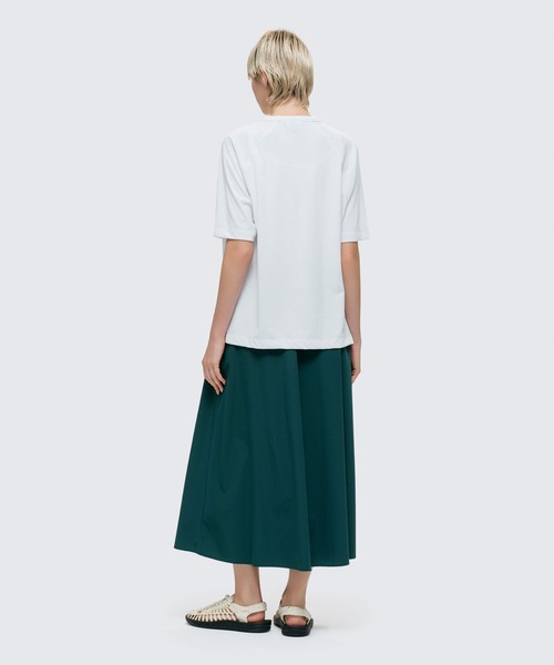 WILD THINGS（ワイルドシングス）の「W'SファストドライフレックスTシャツ│WS FASTDRY FLEX TEE（Tシャツ/カットソー・レディース・ブラック/オリーブ系/ホワイト/ベージュ/イエロー・S/M）」の8枚目の写真