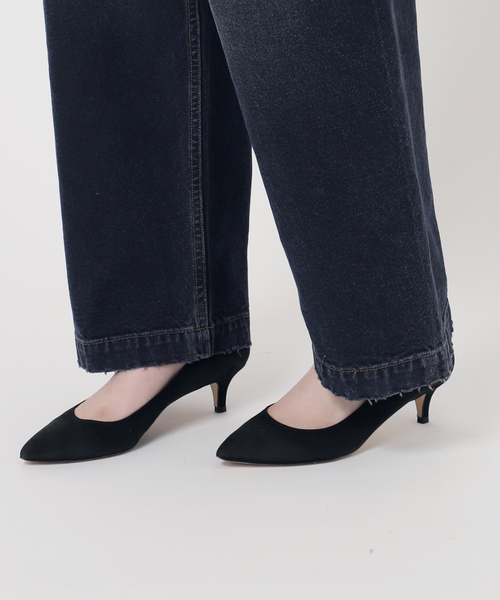 スピックアンドスパン　Spick &span サロペット セール】5 1/2 DUCK OVERALLS（サロペット/オーバーオール