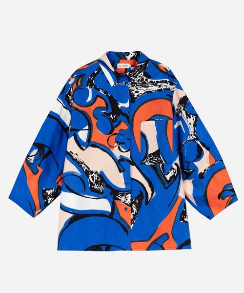 マリメッコ　ビンテージシャツ　1974 サイズ34 6 CATEGORY マリメッコ marimekko ヴィンテージ | chuffy