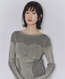 UNITED TOKYO | 【完売間近!】ビスチェラインニット|ウォッシャブル(ニット/セーター)