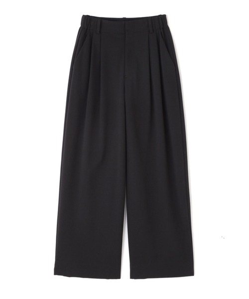 human woman(ヒューマンウーマン)の「◆【福田麻琴さんコラボ】C/NポンチSTタックパンツ(その他パンツ・レディース・ブラック・MEDIUM/SMALL)」の13枚目の写真