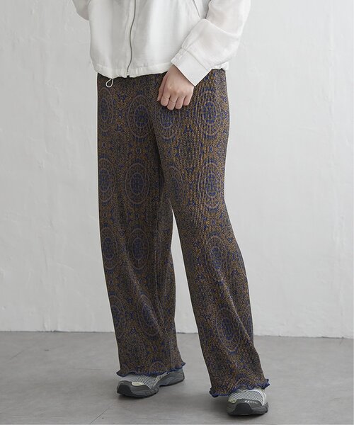 VENCEEXCHANGE(ヴァンスエクスチェンジ)の「スムースプリーツパンツ(その他パンツ・レディース・ブラック/グレー/オフホワイト/その他2/ドット/その他1/ネイビー/アイボリー/ブラウン系・FREE)」の1枚目の写真