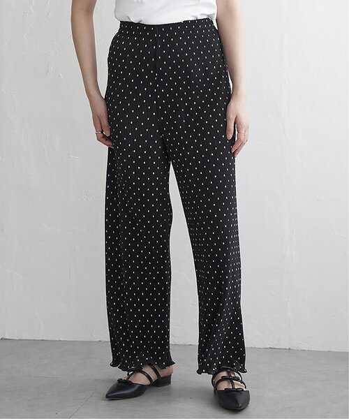 VENCEEXCHANGE(ヴァンスエクスチェンジ)の「スムースプリーツパンツ(その他パンツ・レディース・ブラック/グレー/オフホワイト/その他2/ドット/その他1/ネイビー/アイボリー/ブラウン系・FREE)」の9枚目の写真