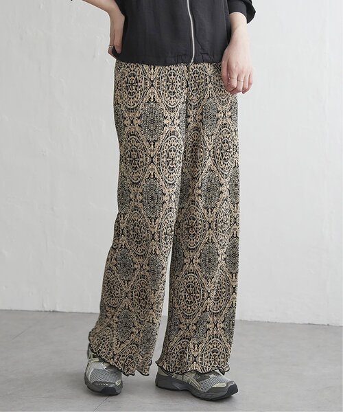 VENCEEXCHANGE(ヴァンスエクスチェンジ)の「スムースプリーツパンツ(その他パンツ・レディース・ブラック/グレー/オフホワイト/その他2/ドット/その他1/ネイビー/アイボリー/ブラウン系・FREE)」の10枚目の写真