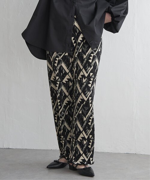 VENCEEXCHANGE(ヴァンスエクスチェンジ)の「スムースプリーツパンツ(その他パンツ・レディース・ブラック/グレー/オフホワイト/その他2/ドット/その他1/ネイビー/アイボリー/ブラウン系・FREE)」の19枚目の写真