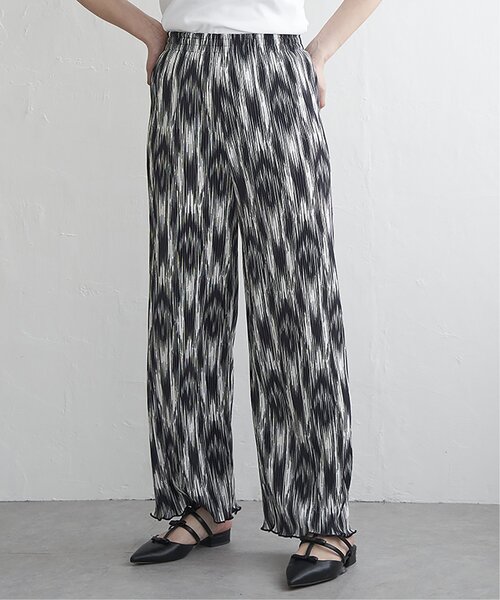 VENCEEXCHANGE(ヴァンスエクスチェンジ)の「スムースプリーツパンツ(その他パンツ・レディース・ブラック/グレー/オフホワイト/その他2/ドット/その他1/ネイビー/アイボリー/ブラウン系・FREE)」の21枚目の写真