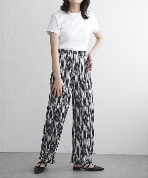 VENCEEXCHANGE(ヴァンスエクスチェンジ)の「スムースプリーツパンツ(その他パンツ・レディース・ブラック/グレー/オフホワイト/その他2/ドット/その他1/ネイビー/アイボリー/ブラウン系・FREE)」の22枚目の写真