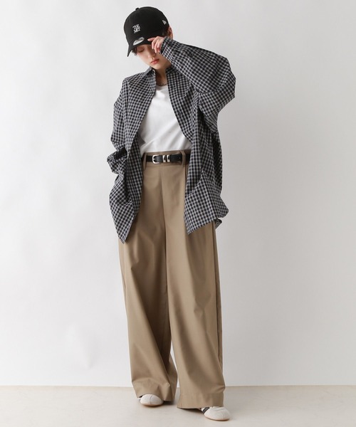 POLO BCS（ポロ ビーシーエス）の「＜POLO BCS/ポロ・ビーシーエス＞別注アソートルーズシャツ（シャツ/ブラウス・レディース・ベージュ/ネイビー/イエロー/ブルー・FREE）」の14枚目の写真