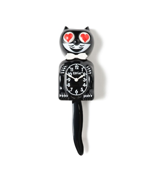 bpr BEAMS(ビーピーアール ビームス )の「California Clock / Kit-Cat Klock ハート(掛け時計・レディース・ブラック・ONE SIZE)」の2枚目の写真