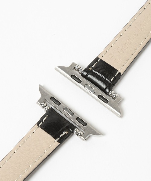 Me%（ミィパーセント）の「AppleWatchカタオシゴウヒバンド 326025（デジタル腕時計・レディース・ブラウン/ブラック・MEDIUM）」の9枚目の写真