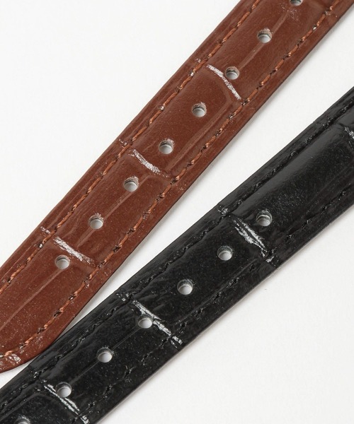 Me%（ミィパーセント）の「AppleWatchカタオシゴウヒバンド 326025（デジタル腕時計・レディース・ブラウン/ブラック・MEDIUM）」の13枚目の写真