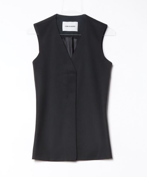 セール】WAIST POINT WOOL VEST（ベスト）｜LOW CLASSIC（ロウ