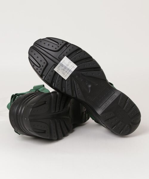 YOSUKE（ヨースケ）の「ヨースケYOSUKEメンズ厚底ナイロンベルクロサンダル 2608143（サンダル・メンズ・ブラック/グリーン系その他・27.0cm/28.0cm/26.0cm）」の4枚目の写真