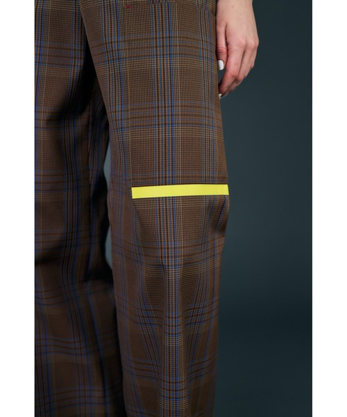 Vintage Check ワイドカーゴパンツ（その他パンツ）｜nagonstans（ナゴ