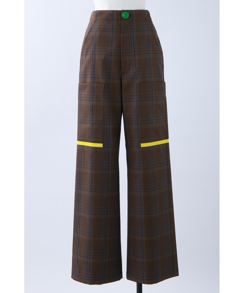 Vintage Check ワイドカーゴパンツ（その他パンツ）｜nagonstans