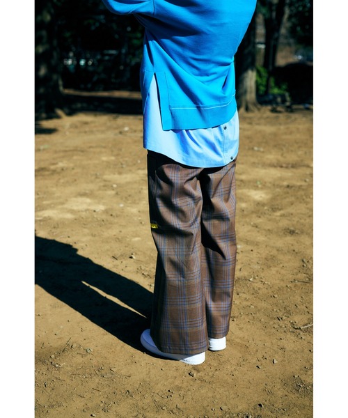 Vintage Check ワイドカーゴパンツ（その他パンツ）｜nagonstans