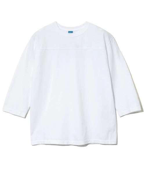 Good On(グッドオン)の「Good On/グッドオン 80s FOOT BALL TEE(Tシャツ/カットソー・メンズ・ネイビー/ブラック/ホワイト/ライトグレー/ダークグリーン・MEDIUM/X-LARGE/LARGE)」の2枚目の写真