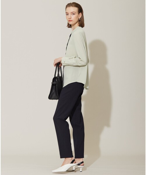 ICB(アイシービー)の「レーヨンライクトロ スティックパンツ(その他パンツ・レディース・ネイビー系/ライトグレー系・4/2/0/00/6)」の5枚目の写真
