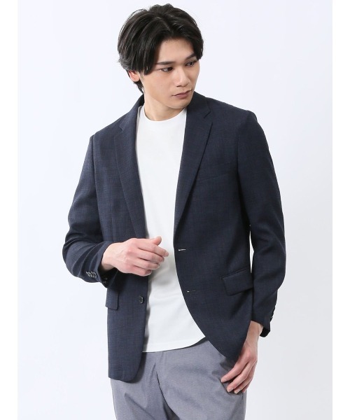 tomoARMANI COLLEZIONI ジャケット【M相当 】【ダブル セットアップ着用可】 トップカルゼジャージーテーラード