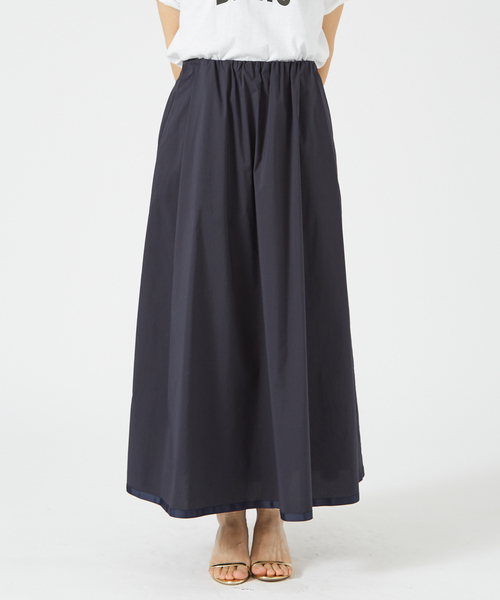 Rouge vif（ルージュヴィフ）の「イージーウエストギャザースカート（スカート・レディース・ホワイト/ライム/ネイビー・36/38）」の19枚目の写真